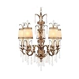 IMAGE OF Livex Lighting La Bella - Vintage Gold Leaf