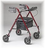 Ultra Light 10 lb Rollator - Rolling Walker - Easy to Carry