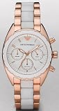 Armani Sportivo Chrono White Dial Women's watch #AR5942