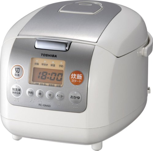 TOSHIBA マイコン保温釜1.0L RC-10MSD(C) ライトベージュ