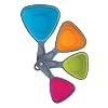Kitchen Craft Colourworks Measuring Cups, Set of 4