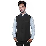Masculine Affair Black Nehru Jacket RS.999 (67.00% Off) - Amazon