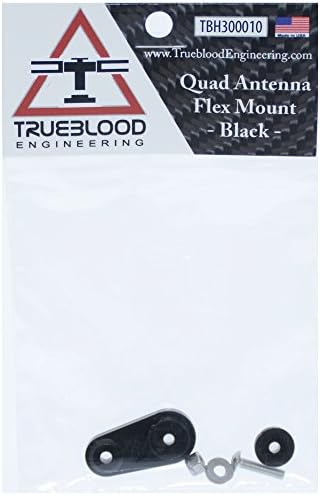 Trueblood Quad Parts FPV Quad Flex Antenna Mount - Black