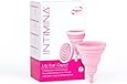 INTIMINA Lily Cup Compact -Collapsible Menstrual Cup (Size A)