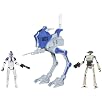 Star Wars Deluxe Vehicle 501st Legion AT-RT with ARF Trooper & TX-21 Tactical Droid