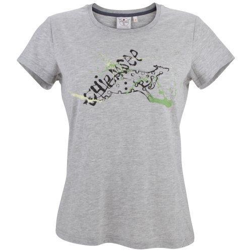 Chiemsee Damen T-shirt Bertha, lightgrey, M, 1020205 Preisvergleich