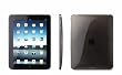 CTCstore Black Wave Premium Crystal TPU Silicone Skin Case for APPLE iPad with Precut LCD Screen Guard/Protector