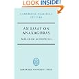 An Essay on Anaxagoras (Cambridge Classical Studies)