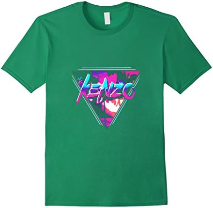 Men's Kenzo Art logo Medium Kelly Green