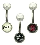 Titanium Set 3 Saucy Body Bars
