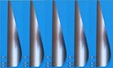 24 Inch Turbotorque Aluminum Wind Turbine Blades (Set of 5)