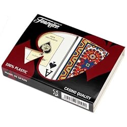 Fournier Bridge Maya Jumbo Index Plastic Playing Cards