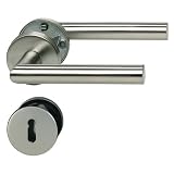 Produkt-Bild: Basi-Saturn 7308-0108 Zimmert&uuml;rgarnitur Edelstahl L-Form BB ZB3200