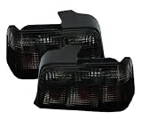 Produkt-Bild: R&uuml;ckleuchten Set, passend f&uuml;r BMW E36 (nur Limo.), Ausf&uuml;hrung: Klarglas Schwarz.