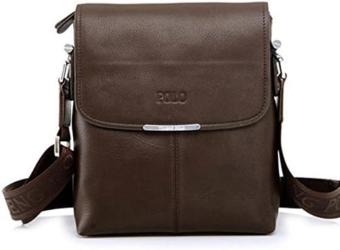 Cathylin Men Messsenger Bag Leisure Briecfcase Men's Crossbody Shoulder Bags (brown)