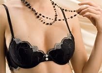 DORINA Fashion, Einlage-BH,schwarz