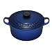 Le Creuset Cast Iron Round Casserole, Graded Blue, 18 cm