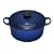 Le Creuset Cast Iron Round Casserole, Graded Blue, 18 cm