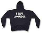 I Beat Anorexia PULLOVER HOODIE Men's Shirt