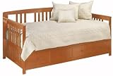 Mission style Platform Daybed With Storage, 4-DRAWER, LIGHT CHERRY Mission style Platform Daybed With Storage, 4-DRAWER, LIGHT CHERRY
