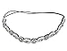 niceeshop(TM) Handmade Rhinestone Crystal Beaded Elastic Hair Band Hair Accessory