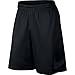 NIKE Men's HBR Shorts, Black/Black, Medium