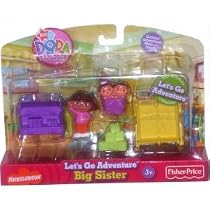 DORA THE EXPLORER BIG SISTER LETS GO ADVENTURE SET