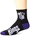 NBA Sacramento Kings Men's Team Quarter Socks, Large