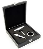 Review JMC GIFTED  / JMC Luxury Wine Set With Cork Screw In Wooden Box