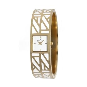 AK Anne Klein Women's Gold-Tone Watch #108606WTGB