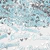 BAG OF BLUE BOY CHRISTENING TABLE CONFETTI 14G