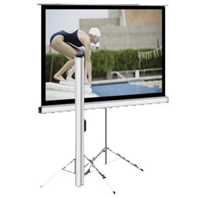 Elite Tripod 85 Portable Pull Up Projector Screen (Case Color Black)