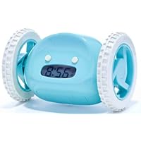 Clocky Alarm Clock On Wheels