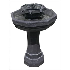 Solar Birdbath Fountain SOL108 by 