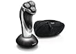 Philips PT923/18 Rasierer PowerTouch Pro - inkl. leistungsstarker Akku, ausklappbarer Trimmer/wei�-metall