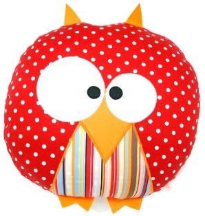Clemence G. Clemmons Jae music box owl red Rest (white dot) , I sleep child (japan import) by CAST Japan