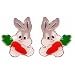 Looney Tunes Sterling Silver Bugs Bunny Earrings