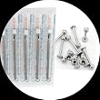 INTERNALLY THREADED LABRET KIT