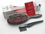 KENT ケント 女性用 ゴムクッション ヘアブラシ （べっ甲） ST7Pの画像