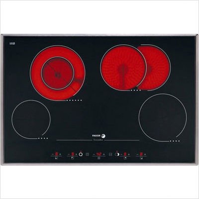 Fagor VFA78S 30-Inch Beveled Ceramic Glass Radiant Cooktop
