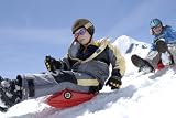 picture of Zipfy Limited Edition Jamaica Bob Cool Runnings Zipfy Childrens Sledge - Yellow