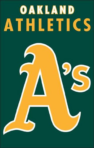 MLB Oakland Athletics Applique Banner Flag