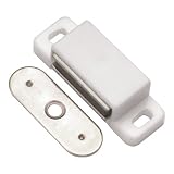Hickory Hardware P650-W 1-1/2-Inch Catch, White