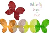 5 Toddlers and Kids Fairy & Butterfly Costume Wings Assorted Colors Party Package