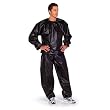 Everlast Deluxe EVA Sauna Suit (Large/X-Large, Black)