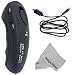 Luxury Remote Control Shutter for FUJIFILM FinePix (S200EXR, S205EXR, HS20, HS22, HS25, HS28, HS30, HS33, X-S1) + Premium Goja Microfiber Cleaning Cloth.
