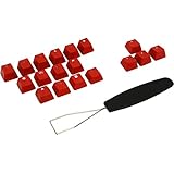 Rosewill Rubber Cherry MX Replacement Keycaps for Mechanical Keyboards (RBKC18 RE)