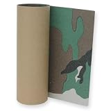 Longboard Grip tape Sheet 10 inx48 in ARMY CAMO Skateboard Griptape