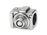 Reflections(tm) Sterling Silver Camera Bead / Charm