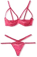 Oh la la Cheri Women's Shelf Bra Lingerie Set